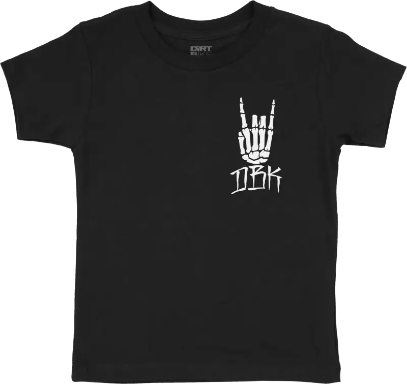 Training Wheels Toddler Tee Black 6t - DBK