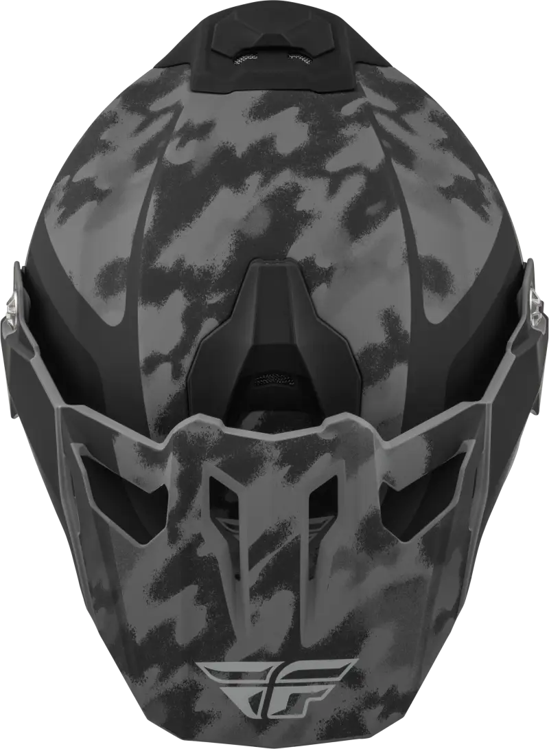 Trekker Pulse Helmet Matte Grey/Black Camo Xl - RV and Auto Parts