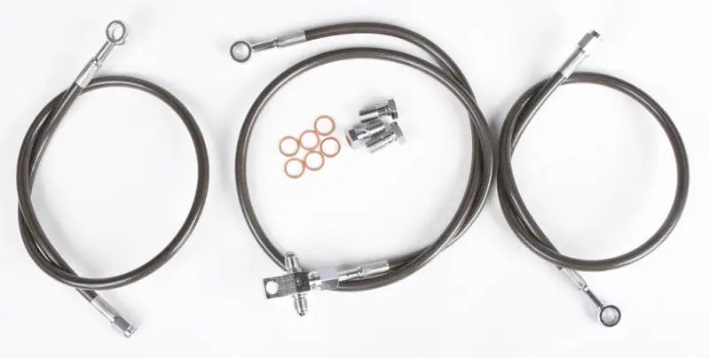 STREAMLINE TRX250R-F-2SMOKE Brakeline Frt 3 Line Hon Smk+2