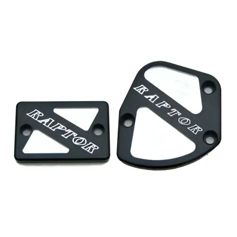 TSET1-RBLK-07 Throttle & Brake Cover Set Black Logo Raptor
