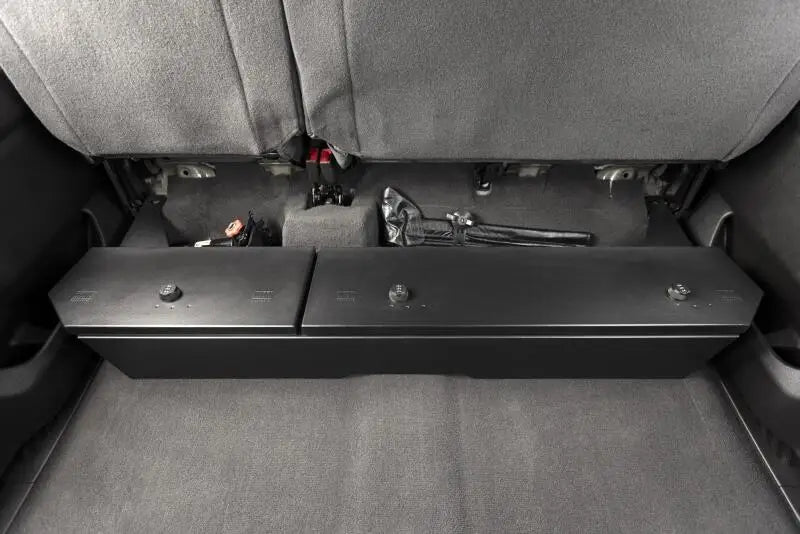 Tuffy Underseat Lockbox W/ Combo Lock For Chevrolet Silverado & Gmc Sierra Crew & Double Cab - Tuffy Products