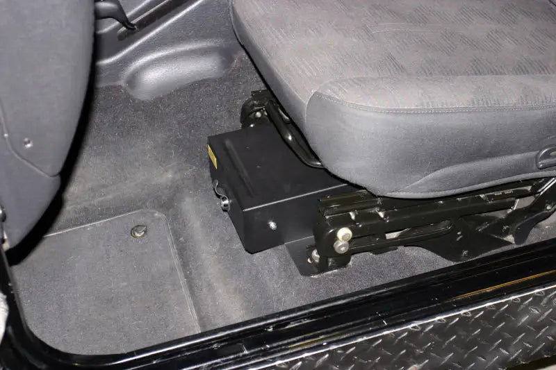 Tuffy Jeep Wrangler Underseat Drawer Flip Seat W/ Keyed Lock - Tuffy Products