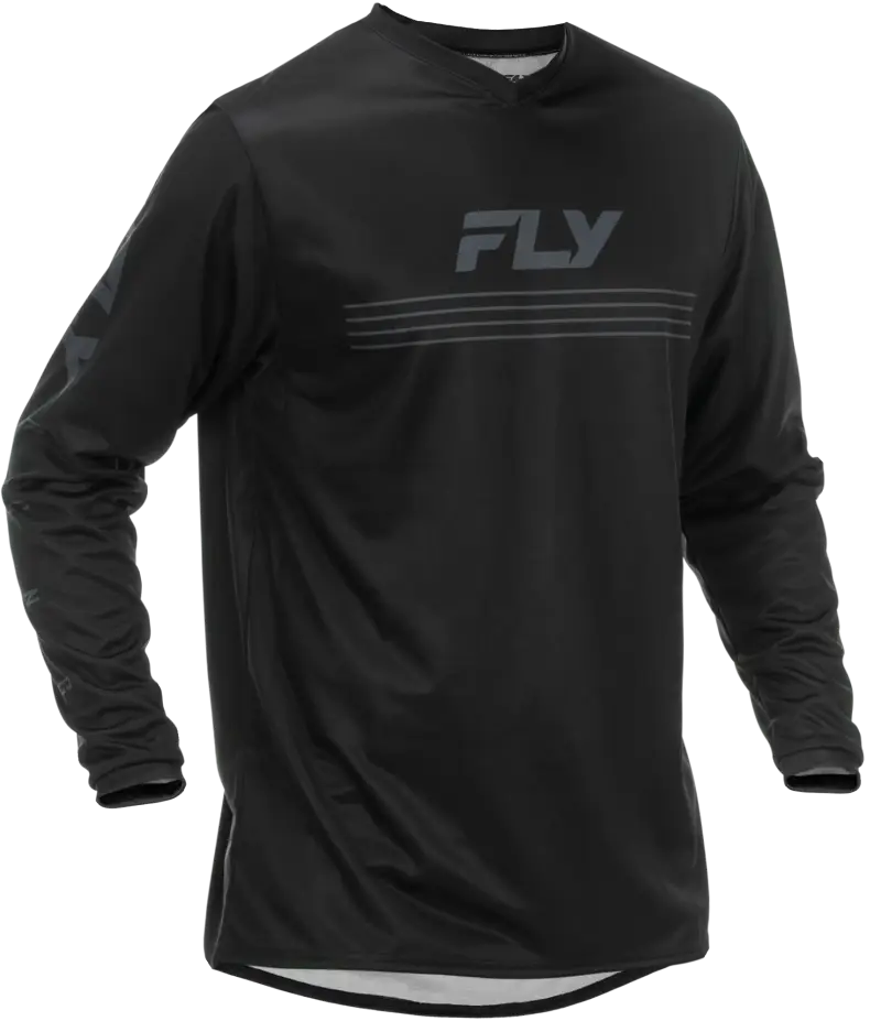 Universal Jersey Black/White Lg - FLY RACING