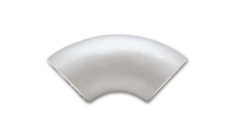 Silver curved pipe fitting for Vibrant T304 SS Long Radius 90 deg Elbow