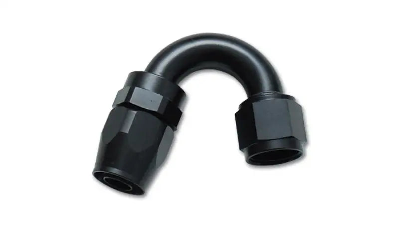 Black anodized Vibrant -10AN 150 Degree Elbow Hose End Fitting, lightweight 6061 aluminum alloy, ideal for RV, Automotive, Powersports, Off-Road, Marine applications, truck accessories, interior, exterior, truck bed, and RV parts, Truck & Automotive, Fabrication, AVADA - Best Sellers.