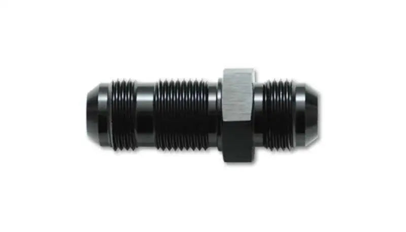 Vibrant Vibrant -16AN Flare Straight Bulkhead Adapter Fitting - Aluminum