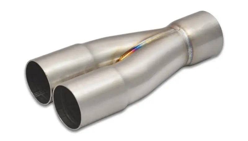 Vibrant 2-1 SS Merge Collectors (1-1/2in Inlet Slipover ID 1-3/4in Outlet OD) - Sold Individually - Truck & Automotive
