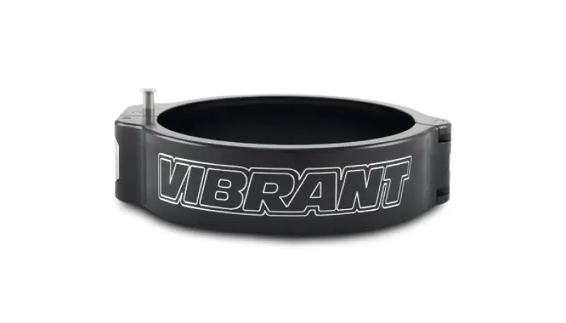 Vibrant 3.50in O.D. Aluminized HD 2.0 Clamp - Anodized Black (Clamp Only) - Truck & Automotive