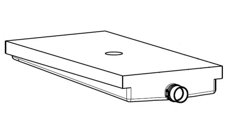VR275575HCD Alpha System 27X55X7.5 Holding Tank - Waste
