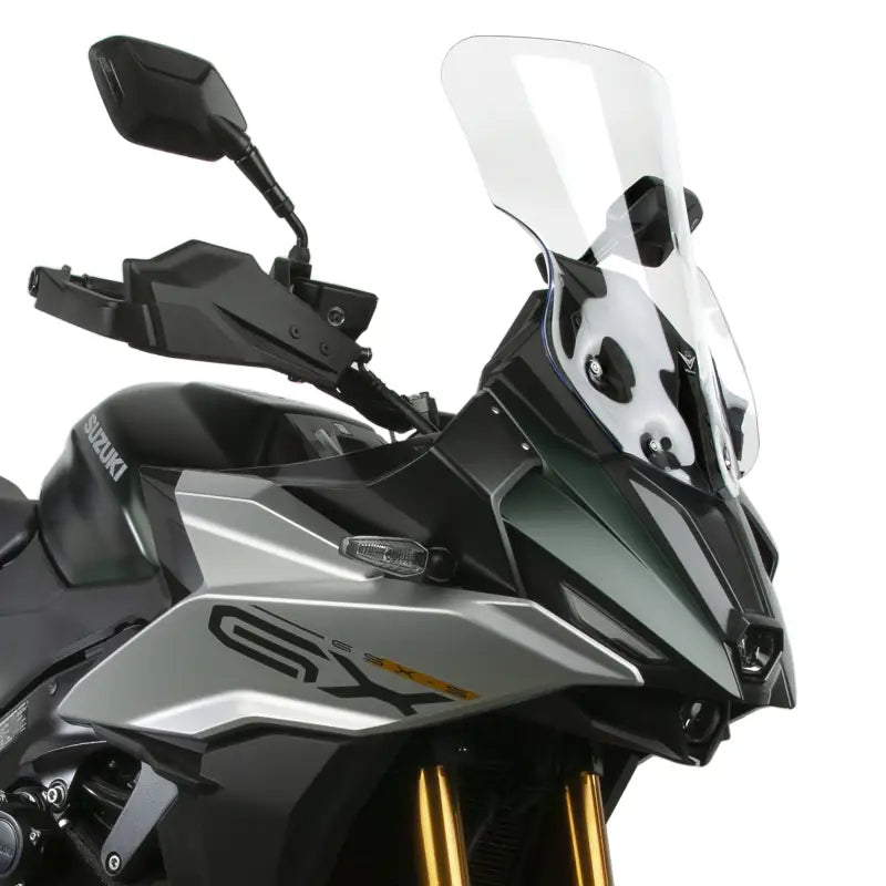 Vstream Windscreen Tall Clear Suz - NATIONAL CYCLE