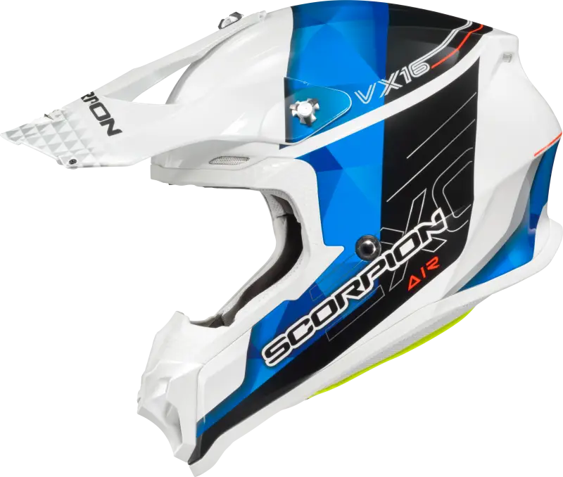 16-1034 SCORPION EXO Vx 16 Off Road Helmet Prism Blue Md