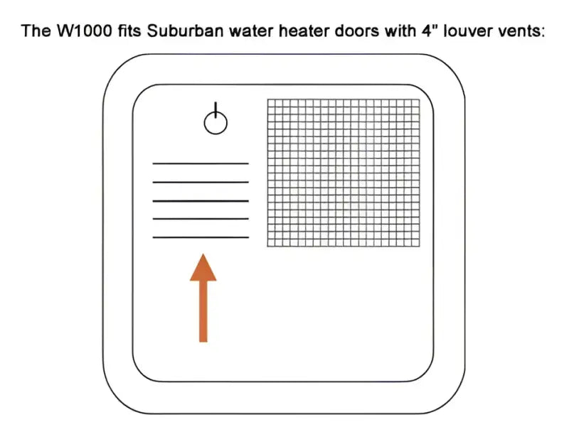 W-1000 Bug Screen - RV Appliance