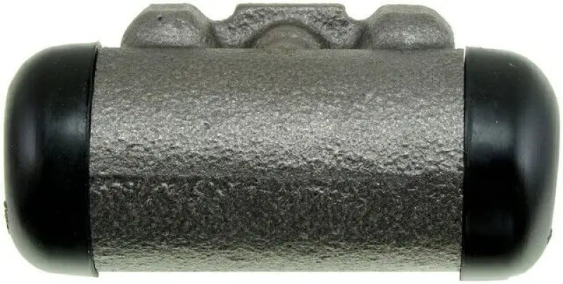 Gray metal wheel cylinder with black rubber ends for W610126 Dorman Wheel Cylinder