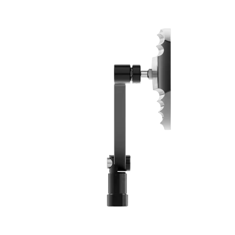 Wave Mirror Pair Black