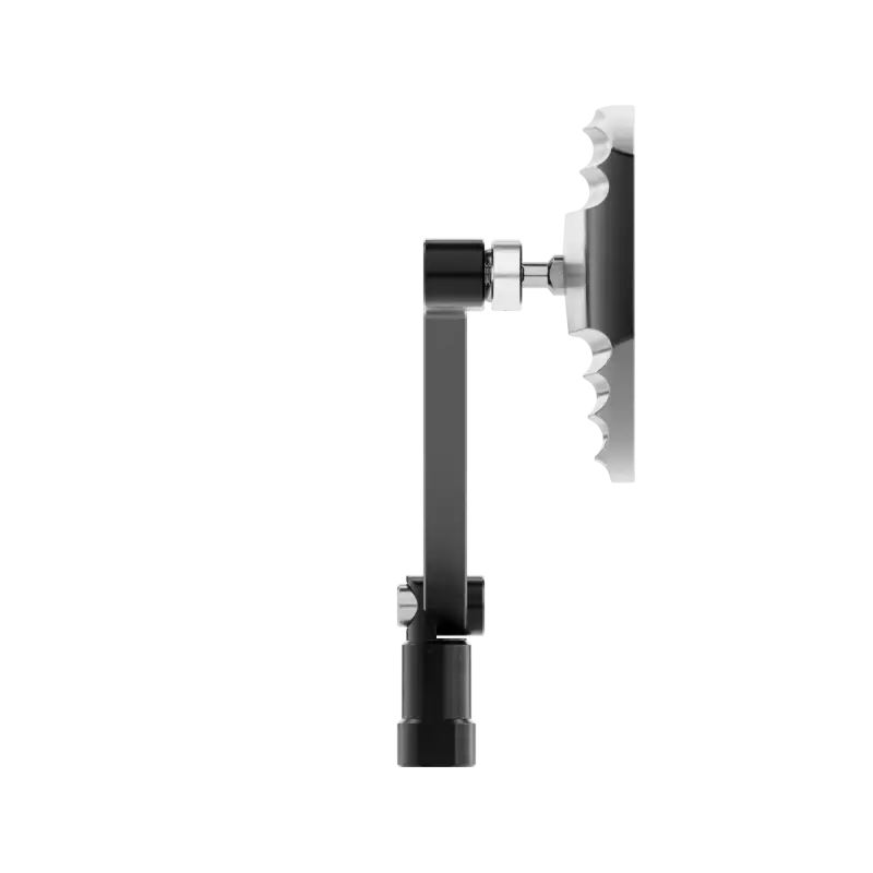 Wave Mirror Pair Black/Silver