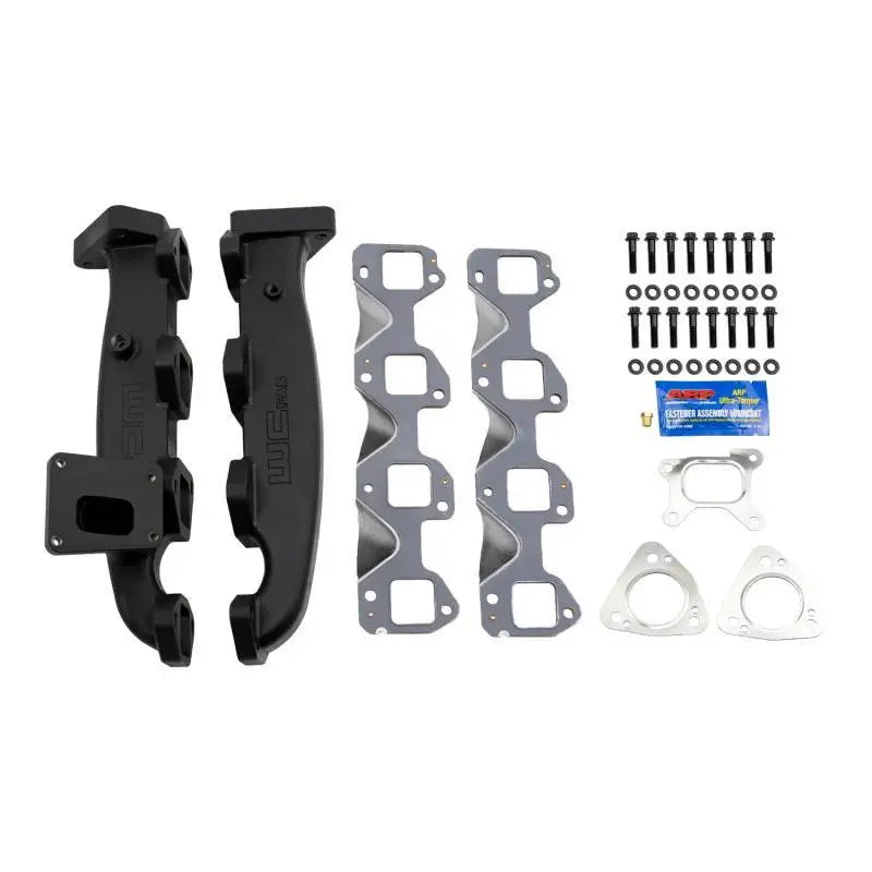 Wehrli 17-22 L5P Duramax Billet Exhaust Manifold Kit w/ Gaskets and ARP Hardware - Truck & Automotive