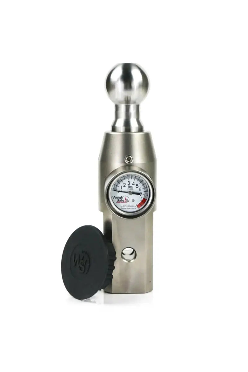 Weigh Safe BW Gooseneck Ball (Functions w/B&W Underbed Gooseneck System) - Stainless Steel - WSBW