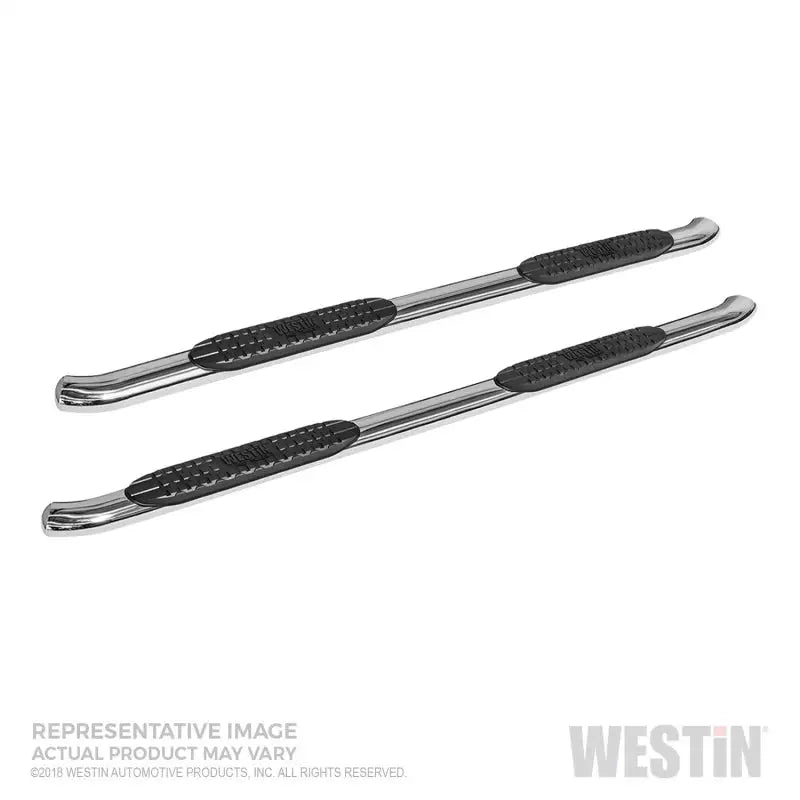 Westin Westin 2019 Chevrolet Silverado/Sierra 1500 Crew Cab Non LD PRO TRAXX 4 Oval Nerf Step Bars - SS