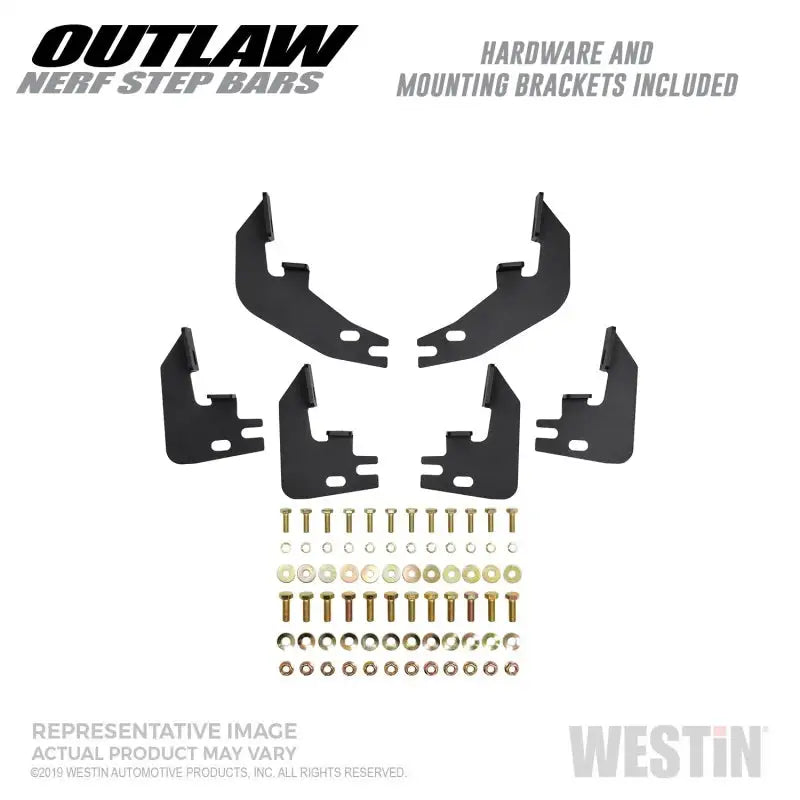 Westin 2019 Dodge Ram Crew Cab ( Excludes 1500 Classic) Outlaw Nerf Step Bars