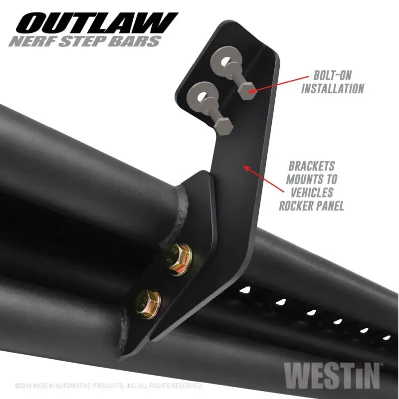 Westin 2019 Dodge Ram Crew Cab ( Excludes 1500 Classic) Outlaw Nerf Step Bars