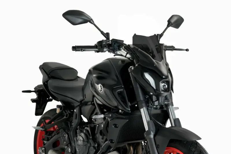20644F PUIG Windscreen Naked New Gen Sport Dark Smoke Yam