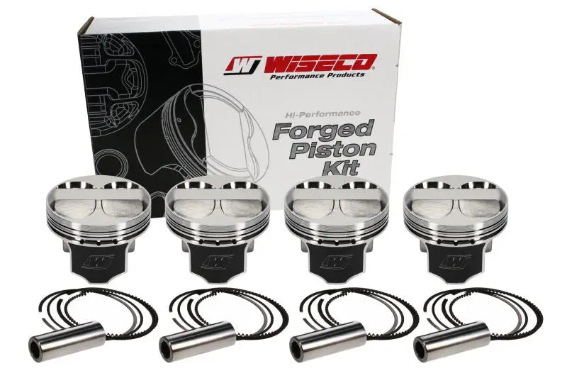 Wiseco Acura 4v DOME +2cc STRUTTED 84.0MM Piston Kit - K567M84AP