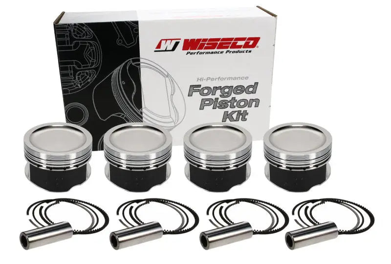 Wiseco Nissan SR20/SR20DET Turbo -12cc Dish 9.1:1 CR 87mm Piston Kit - K556M87AP