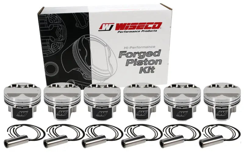 Wiseco Toyota 2JZGTE 3.0L 86.5mm +.5mm Oversize Bore Asymmetric Skirt Piston Set - K677M865AP