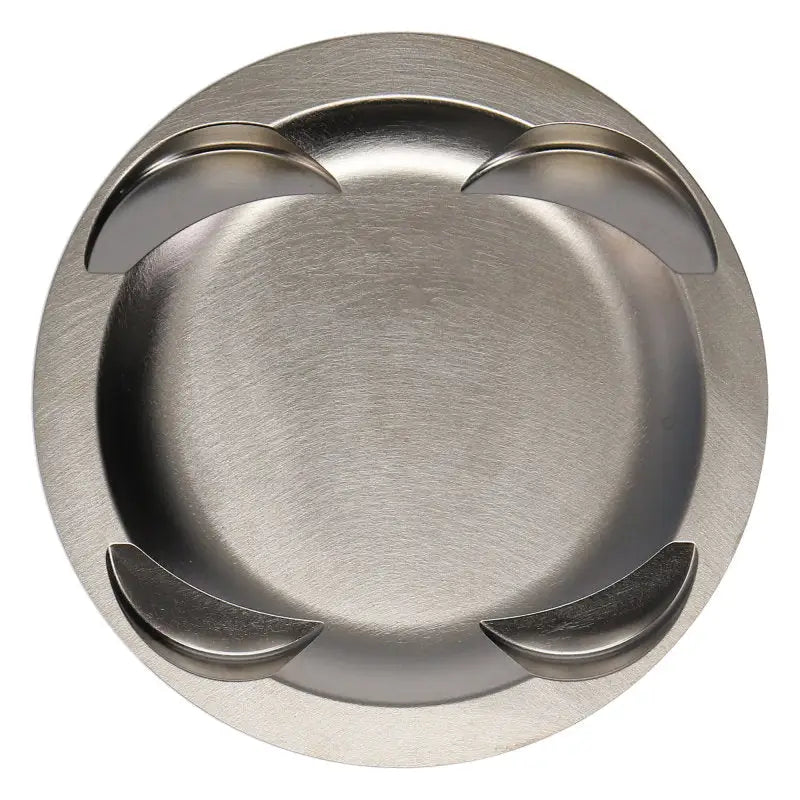 Silver engine piston from Wiseco Toyota Turbo piston shelf stock kit for turbo engines