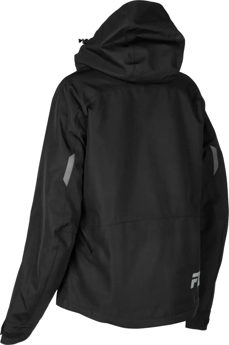 Women's Carbon Jacket Black/Grey Lg - FLY RACING