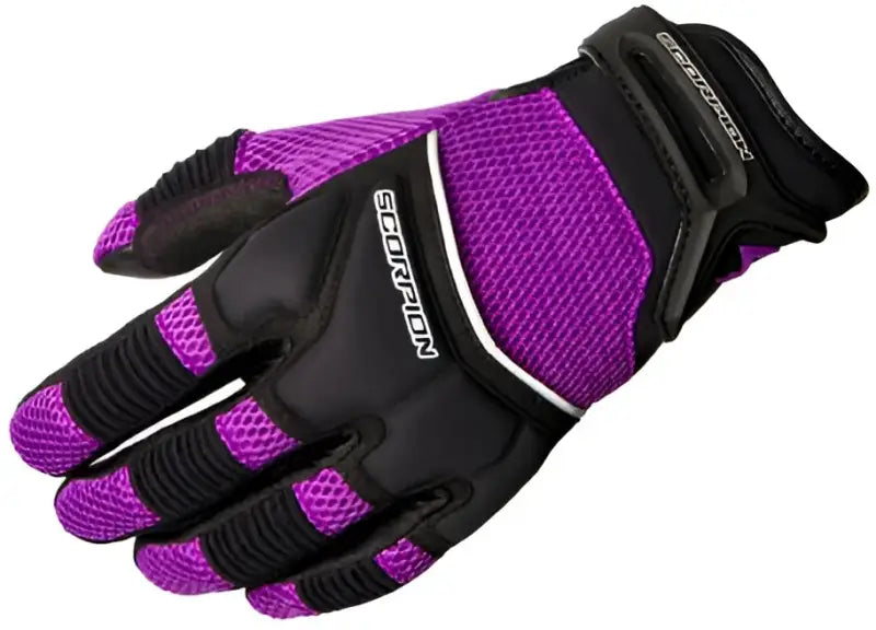 Women's Cool Hand Ii Gloves Purple Xl - SCORPION EXO