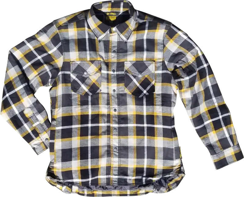 SCORPION EXO Women's Covert Flannel White/Yellow 2x