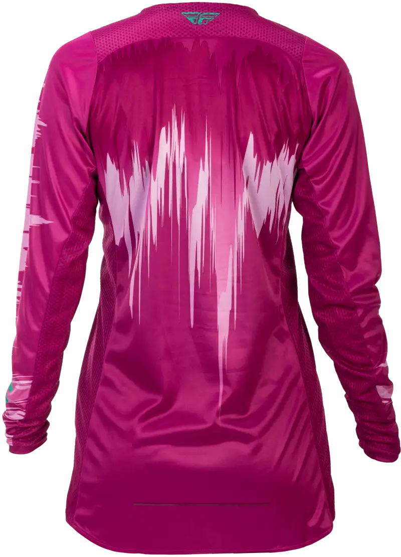 Women's Lite Jersey Pink/Turquoise 2x - FLY RACING