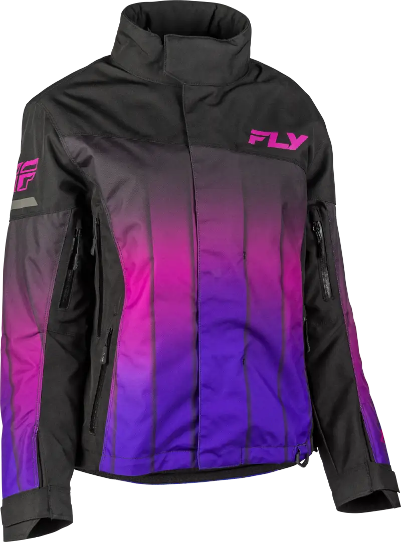 Women's Snx Pro Jacket Purple/Black Md - FLY RACING