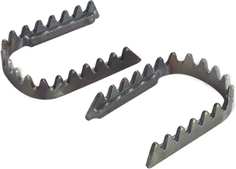 WORKS Weld On Footpeg Extension 1 1/2" Pegs for Powersports