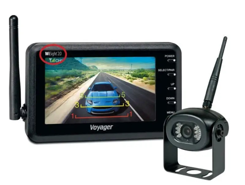 WVSXS43 ASA Voyager Wireless Wisight 2.0 4.3' M, advanced wireless technology for RV, automotive, powersports, off-road, marine, exterior, truck accessories, interior, truck bed, rv parts, Lighting - Towing Clearance Lights, AVADA - Best Sellers, Must Haves
