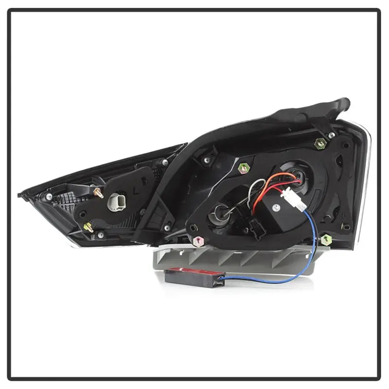 xTune 14-18 Chevy Impala (Excl 14-16 Limited) LED Tail Lights - Black Smoke (ALT-JH-CIM14-LBLED-BSM) - Truck &