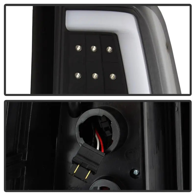 xTune Chevy Silverado 1500/2500/3500 99-02 / Version 3 Tail Lights Black ALT-ON-CS99V3-LBLED-BK - Truck & Automotive