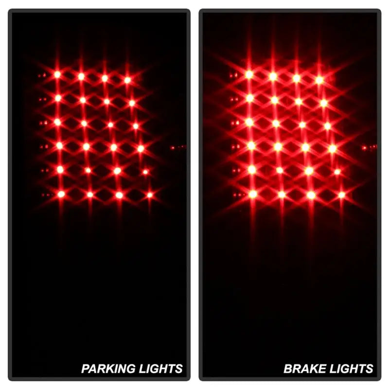 Xtune Toyota Tundra 07-13 LED Tail Lights Black ALT-ON-TTU07-LED-BK - Truck & Automotive