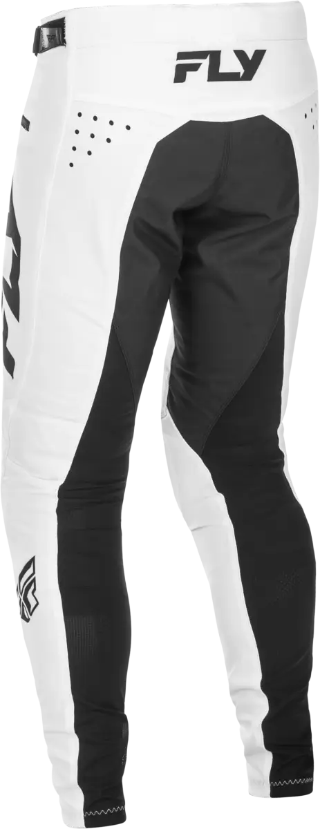 Youth Rayce Bicycle Pants White/Black Sz 22 - FLY RACING