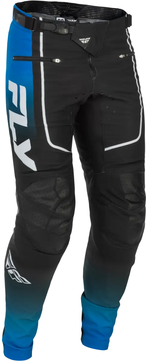 Youth Rayce Bicycle Pants Blue/Black/White Sz 18 - FLY RACING