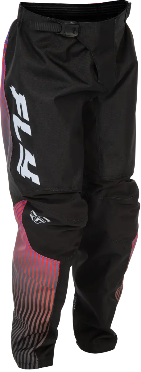 Youth F 16 Pants Black/Red/Purple Sz 18 - FLY RACING