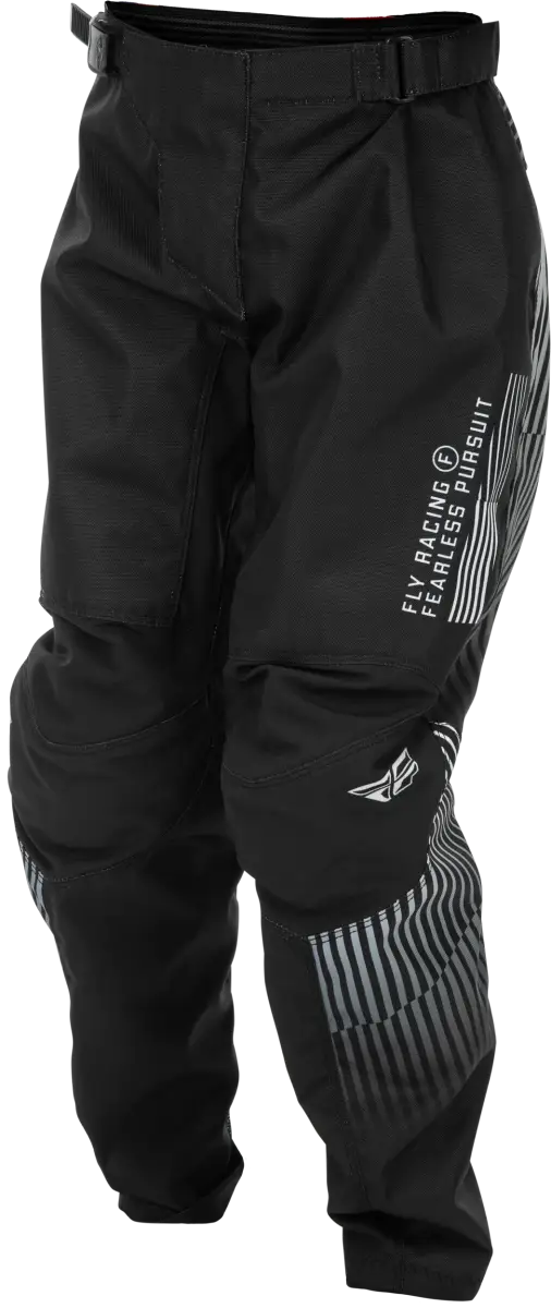 Youth F 16 Pants Black/White Sz 22 - FLY RACING