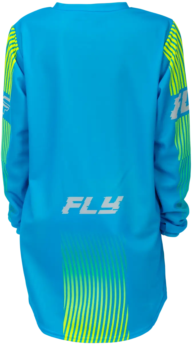 Youth F 16 Jersey Blue/Hi Vis Ys - FLY RACING