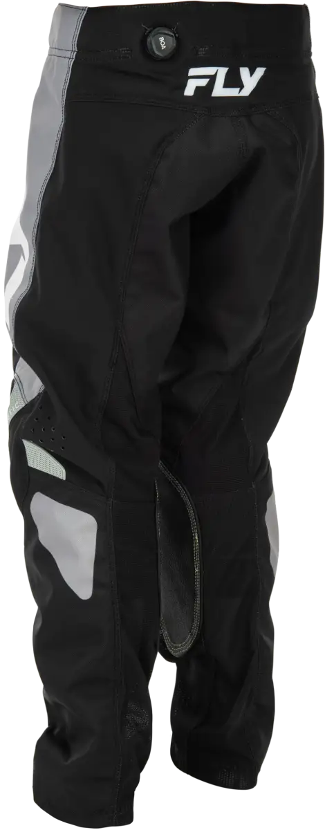 Youth Kinetic Pants Black/Grey Sz 18 - FLY RACING