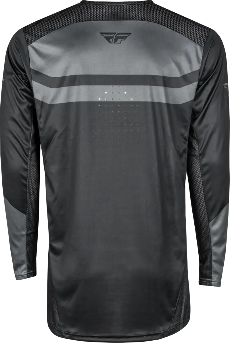 Youth Rayce Bicycle Jersey Black/Charcoal Ys