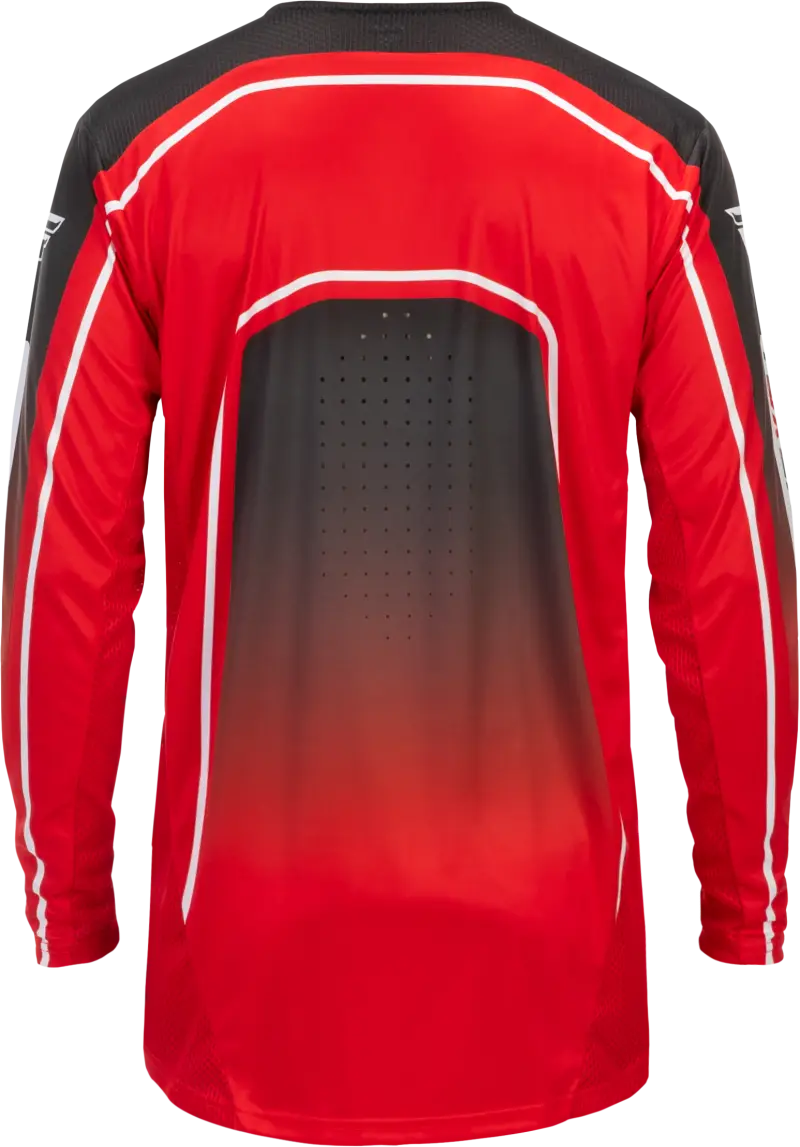 Youth Rayce Bicycle Jersey Red/Black/White Yl - FLY RACING