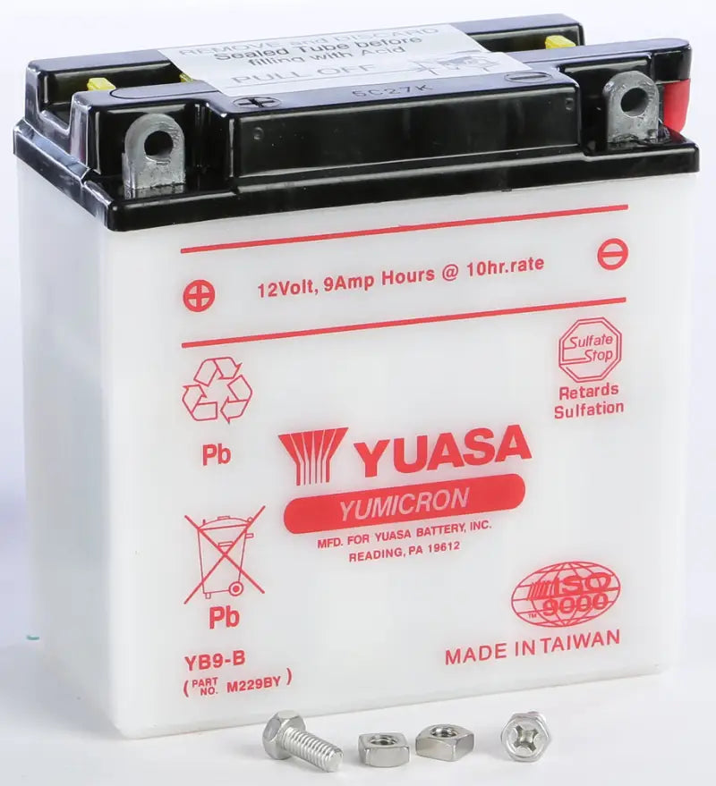 YUAM229BY Battery Yb9 B Conventional