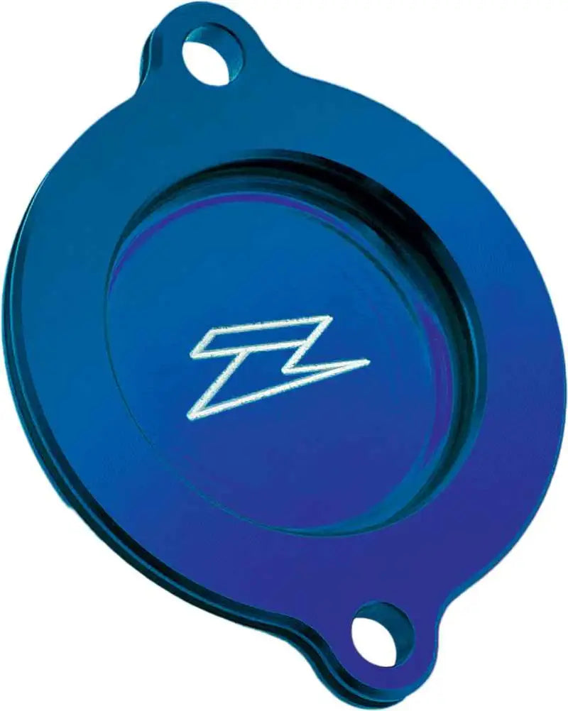 ZE90-1312 Oil Filter Cover Blue