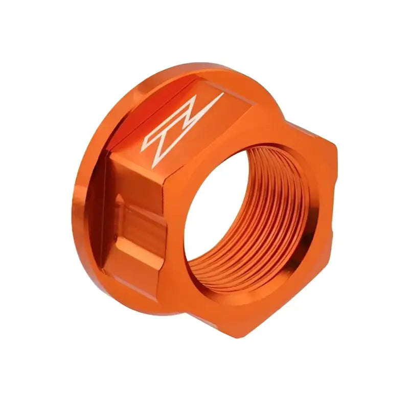 Axle Nut M22X30-P1.5 H17 Orange